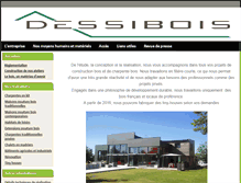 Tablet Screenshot of dessibois.com